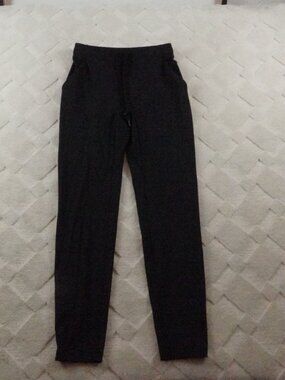 lululemon Joggers Womens 4 Black Gym Yoga Running Stretch Casual